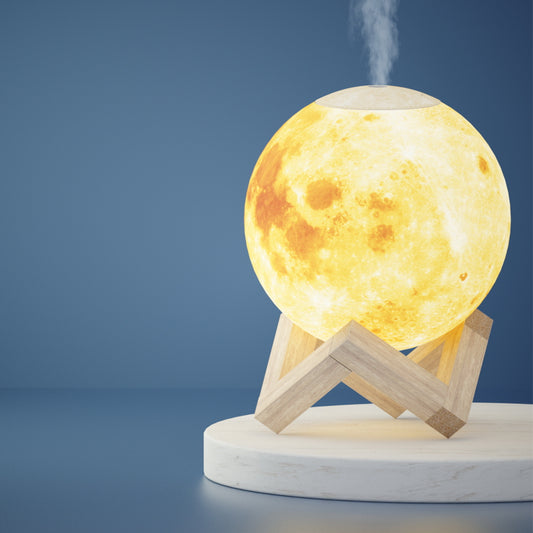 Aroma Diffuser Aromatherapy Moon Lamp 880ml