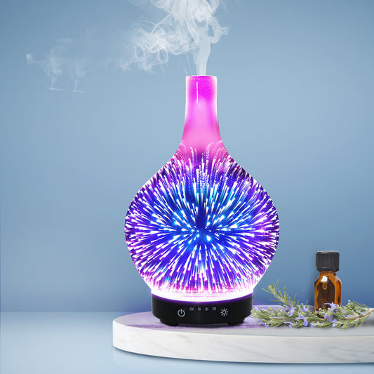 Aroma Diffuser Aromatherapy 3D Glass 100ml