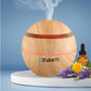 Aroma Diffuser Aromatherapy Light Wood 130ml