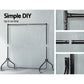 Clothes Rack Airer Coat Stand 6FT Rail with Wheels