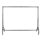 Set of 2 Clothes Rack Airer Coat Stand 6FT Rail with Wheels