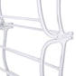 Shoe Rack 12-tier 24 Pairs Wall Mounted Metal Plastic Shoe Shleves - White