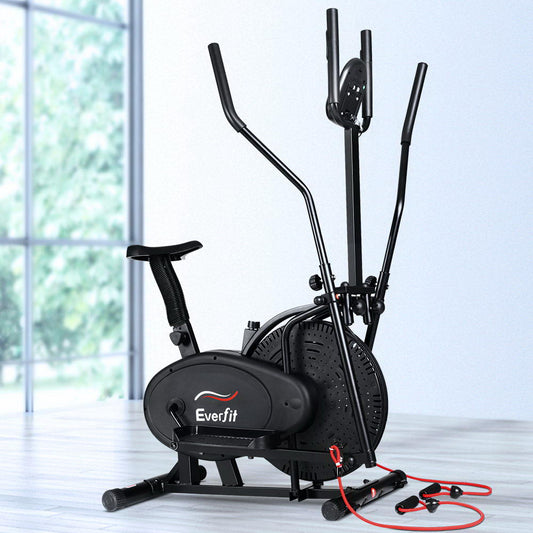 Exercise Bike 5 in 1 Elliptical Cross Trainer Home Gym Indoor Cardio