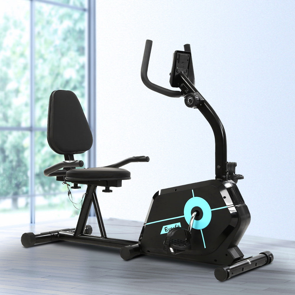 Exercise Bike Magnetic Recumbent Indoor Cycling Home Gym Cardio 120kg