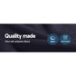 Watson Electric Throw Soft Blanket Heated Car Truck Rug Travel Camping 12V DC Auto - Navy Blue