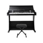 61 Keys Electronic Piano Keyboard Digital Electric Classical Stand with Stool