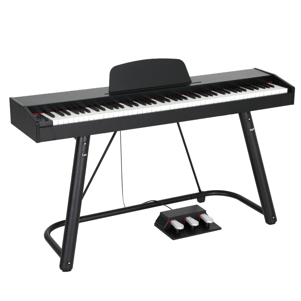 88 Keys Electronic Piano Keyboard Digital Electric with Stand Full Weighted