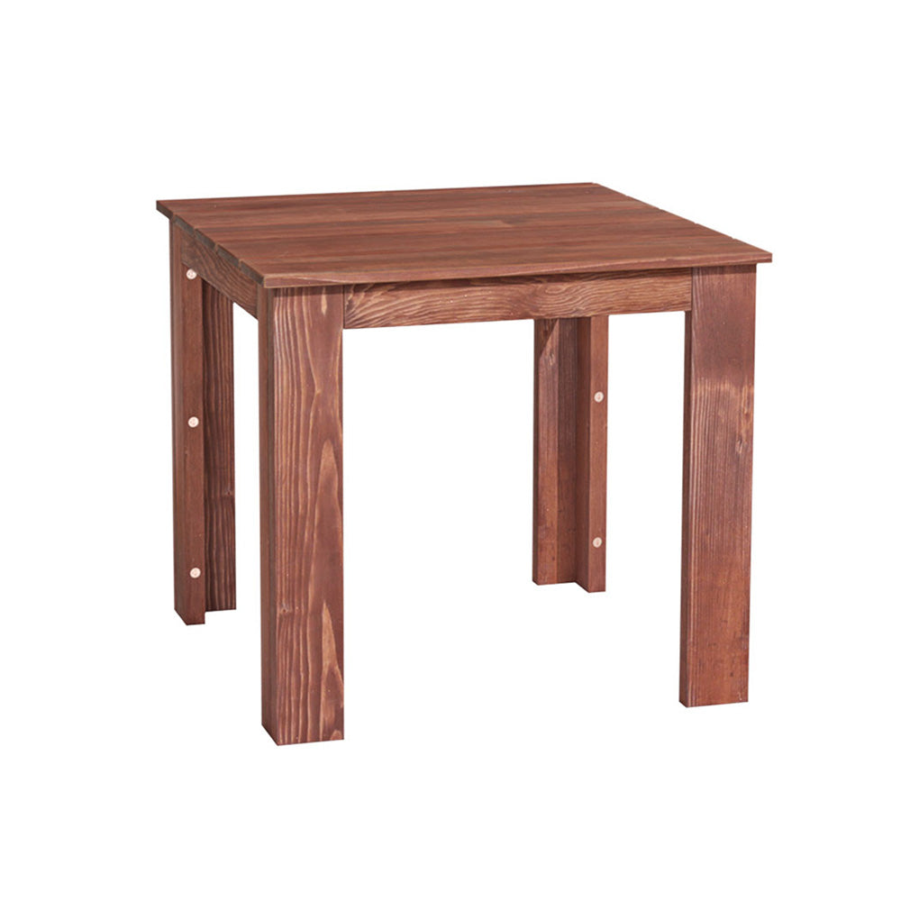 Ruben Coffee Side Table Wooden Desk Outdoor Furniture Camping Garden - Brown