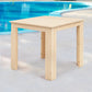 Ruben Wooden Outdoor Side Beach Table - Wood