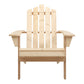 Adirondack Gardeon Outdoor Chairs Wooden Beach Chair Patio Furniture Garden Natural