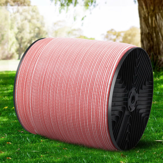 2000M Electric Fence Wire Tape Poly Stainless Steel Temporary Fencing Kit