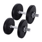 4-Plate 15kg Dumbbells Dumbbell Set Weight Training Plates Home Gym Fitness Exercise