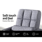 Maria Chaise Swivel Sofa Bed Recliner Lounge Chair - Grey