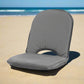 Floor Lounge Sofa Camping Portable Recliner Beach Chair Folding Outdoor Grey