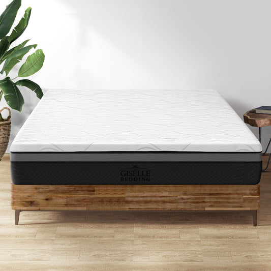 Akira 25cm Memory Foam Mattress Bed Cool Gel Non Spring Comfort - Double