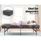 Zoe 12cm Folding Mattress Foldable Portable Bed Floor Mat Camping Pad - Single