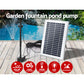 Solar Pond Pump with Battery LED Lights 4.4FT