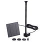 Solar Pond Pump Submersible Powered Garden Pool Water Fountain Kit 2.6FT