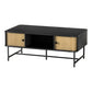 Ivi Coffee Table Sliding Drawer Door - Black