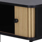 Ivi Coffee Table Sliding Drawer Door - Black
