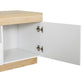 Geoffrey 180cm TV Cabinet Entertainment Unit Stand - White Wood