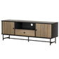 Mario 150cm Entertainment Unit TV Cabinet - Black