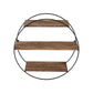 Artiss Floating Wall Shelf Round 3-Tier
