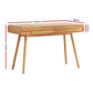 Artiss Computer Desk Drawer Natural Wood 100cm