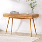Artiss Computer Desk Drawer Natural Wood 100cm