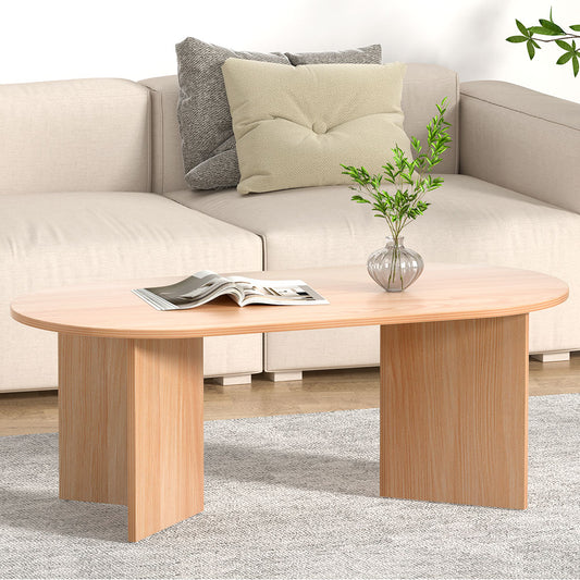 Ismenias Coffee Table 110cm Oval - Pine