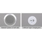 Parksville LED Bedside Tables Smart with Wireless Charging LED Lights with 2 Drawers - Grey