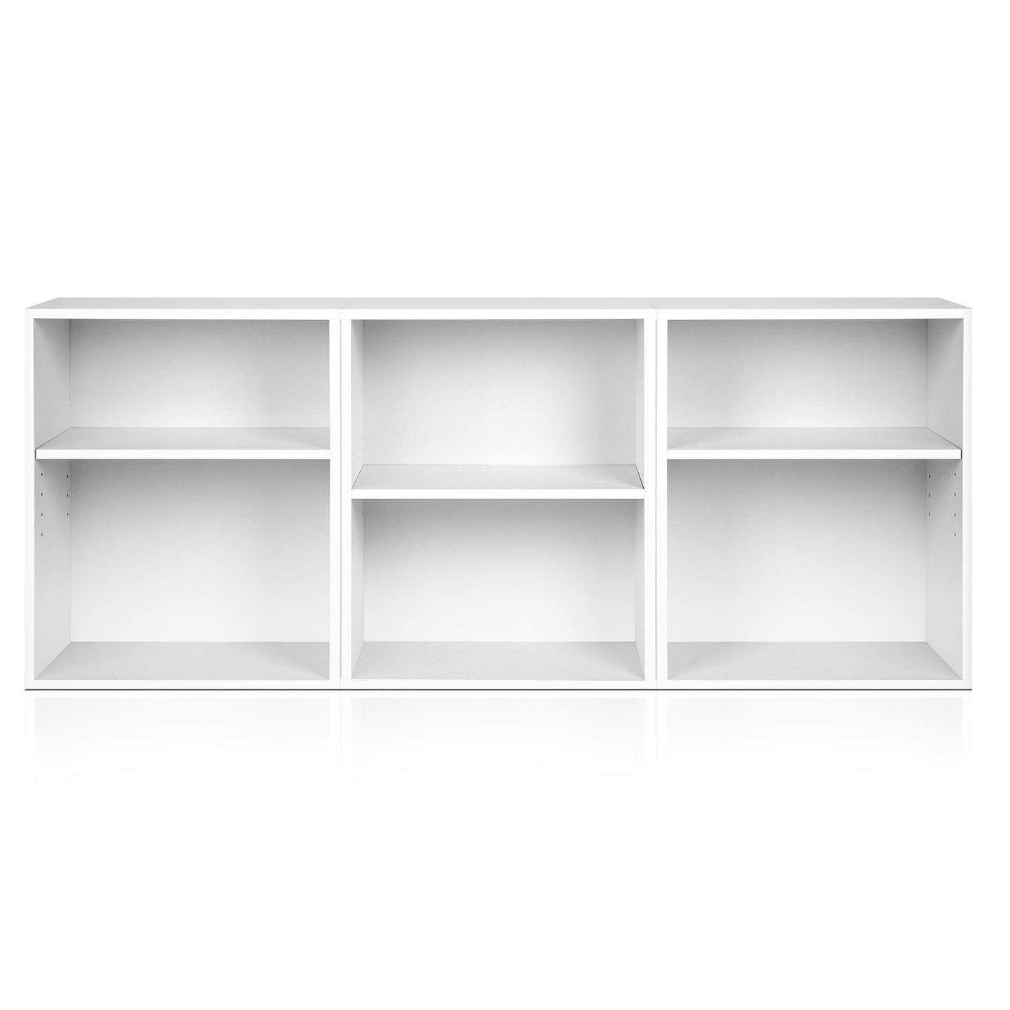 3-piece Storage Shelf - White