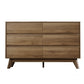 6 Chest of Drawers - Walnut