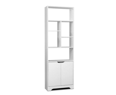 Bookshelf Display Shelf Adjustable Storage Cabinet Bookcase Stand Rack