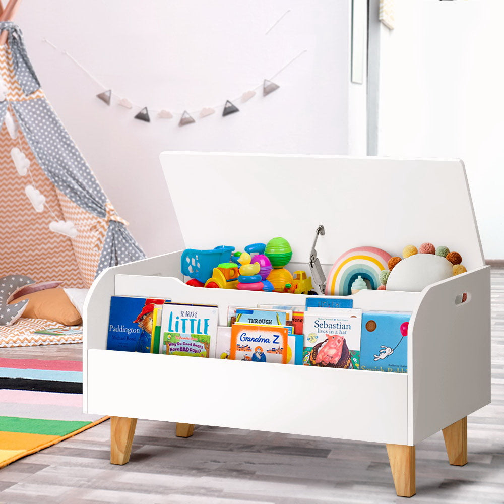 Kids Toy Box Bookshelf Storage Organiser Display