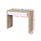 Wooden Console Table Storage Drawer - White Pine