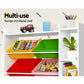 8 Bins Kids Toy Box Storage Organiser Rack Bookshelf Drawer Cabinet
