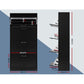 Shoe Cabinet Shoes Storage Rack Organiser 60 Pairs Black Shelf Drawer