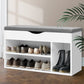 Shoe Cabinet Bench Shoes Organiser Storage Rack Shelf White Cupboard Box