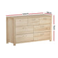 7 Chest of Drawers - Pine