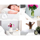 Jonquiere Wooden Bedside Tables Side Table Nightstand White Storage Cabinet Lamp - White