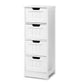 Storage Cabinet Chest of Drawers Dresser Bedside Table Bathroom Stand