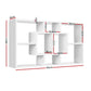 Artiss Floating Wall Shelves Bookshelf White