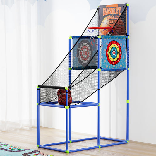 Basketball Game Kids Basketball Hoop Shot Electronic Scorer 3 Games Toy