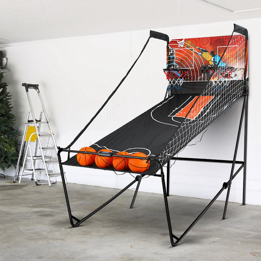 Basketball Game Double shooting Electronic Scoring Folding Outdoor Kids