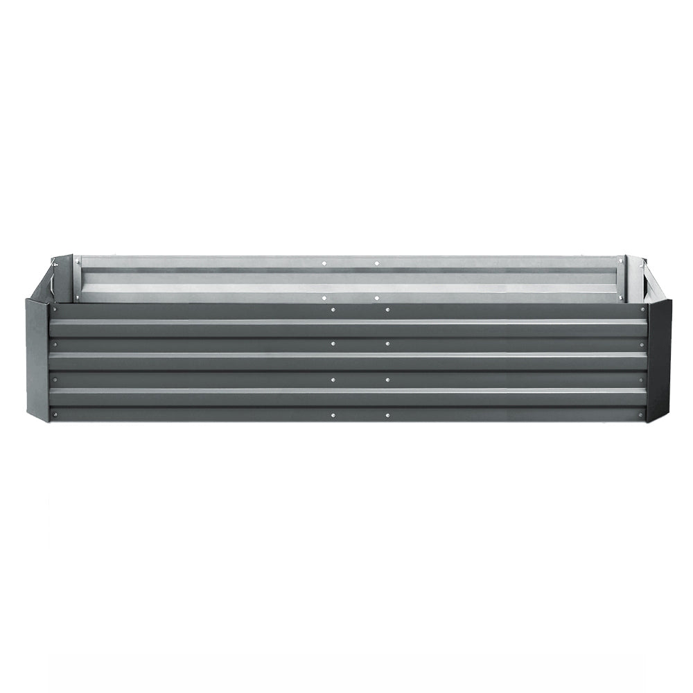 Garden Bed 210x90cm Planter Box Raised Container Galvanised Steel