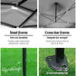 Instahut Gazebo 3x4.5 Pop Up Marquee Folding Tent Wedding Gazebos Camping Outdoor Shade Canopy Blue