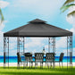 Gazebo 3x3m Party Marquee Outdoor Wedding Event Tent Iron Art Canopy