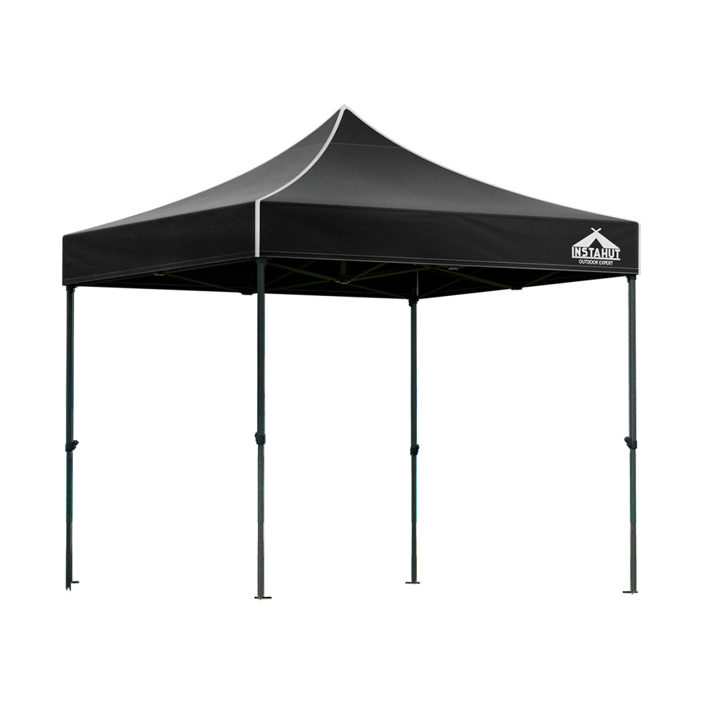 Gazebo Pop Up Marquee 3x3 Outdoor Wedding Base Pod Kit Black