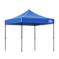 Instahut Gazebo Pop Up 3x3m w/Base Podx4 Marquee Folding Outdoor Wedding Camping Tent Shade Canopy Blue